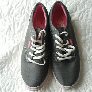 Pink and Gray Vans